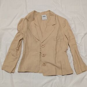 Moschino Beige Blazer